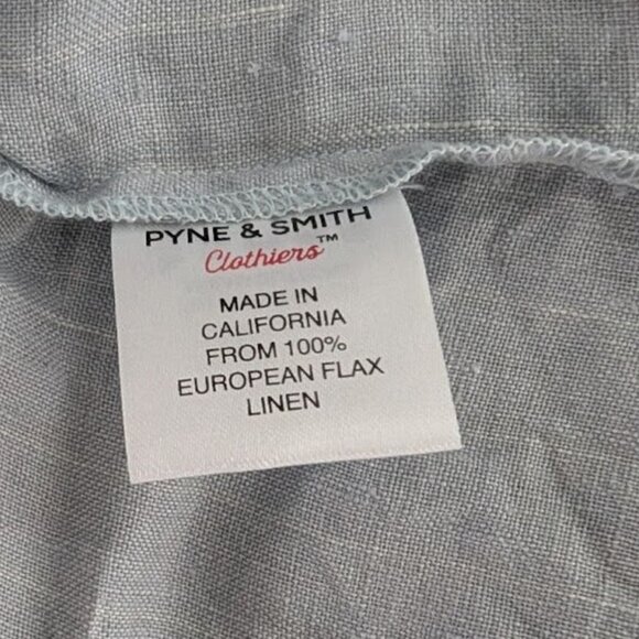 Pyne & Smith no. 14 in Academy Blue Pinstripe, size XS - Picture 9 of 9